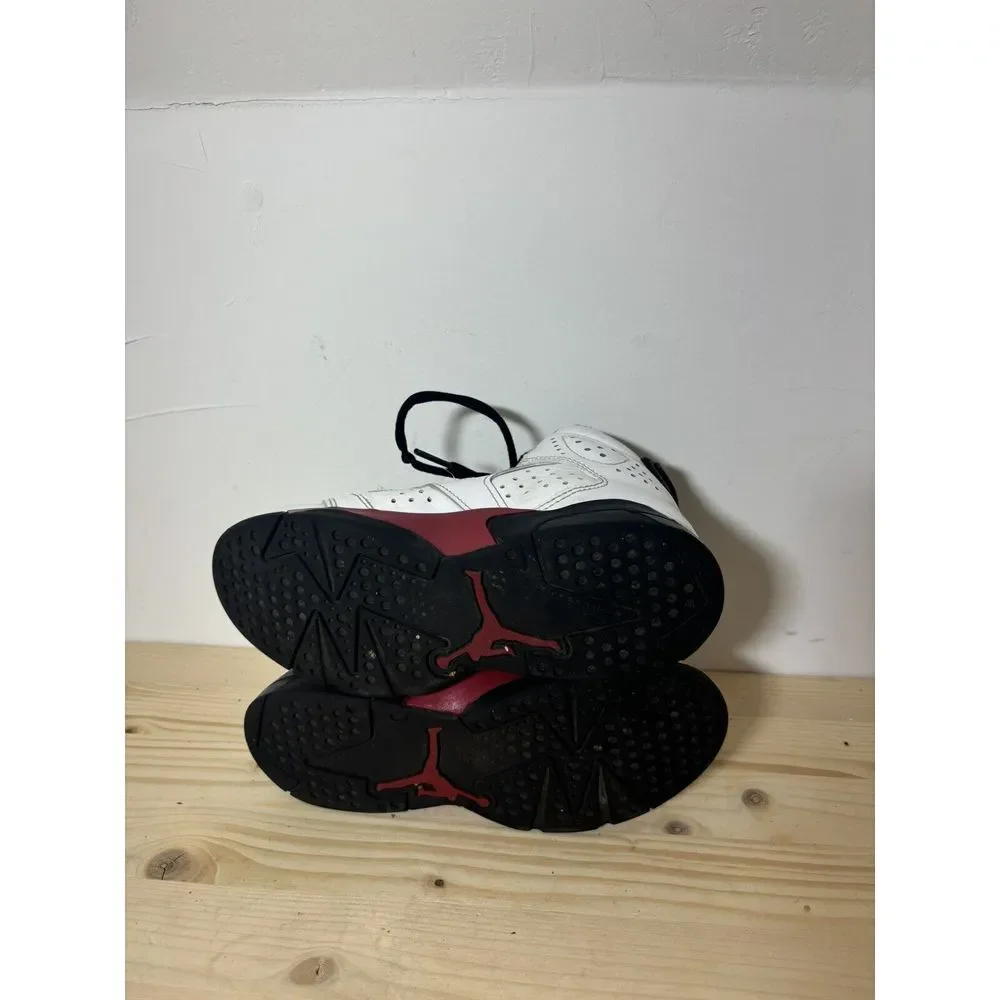 Air Jordan Little Kids White Red Black Basketball Shoes Youth Size 13C‎ U20